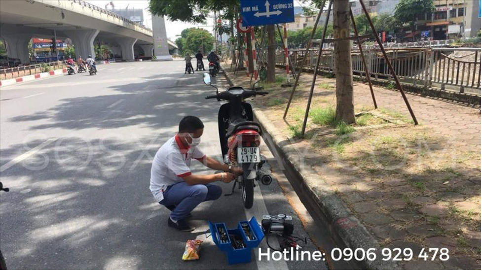 Thanh Liem Chuyen Cuu Ho Xe May Honda Co Mat Sau 15 Phut Lien He2