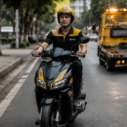 CỨU HỘ XE MÁY 20 quy trinh cuu ho 2