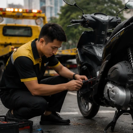 CỨU HỘ XE MÁY 22 quy trinh cuu ho 4